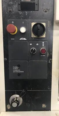 USED SCMI S-520, 20" STRAIGHT-KNIFE PLANER