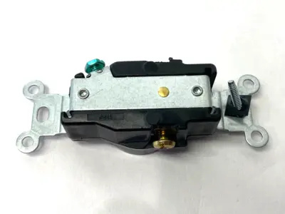 Used Leviton Brown Straight Blade Single Receptacle 2-Pole 3-Wire 125V 20A Misc Electrical & Power Parts Michigan US | Maverick Industrial Sales #1402501