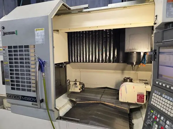Used 2014 OKUMA GENOS M560-V Vertical Machining Centers Ohio US | Toolquip, Inc. #1228214