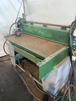 48” X 4" ARBOR STRILICH SLITTING LINE WITH FAMCO CUT OFF SHEAR & AMS CONTROLS. STOCK # 0664425
