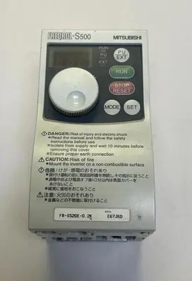 USED MITSUBISHI ELECTRIC FR-S520E-0.2K
