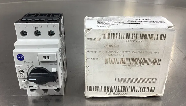 Used Allen-Bradley 140M-C2E-B10 Circuit Breakers South Carolina US | Palmetto Automation #1160311