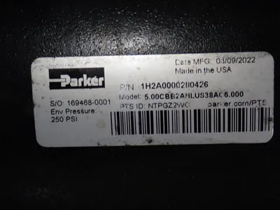 Used PARKER 5.00CBB2ANLUS38AC6.000 Pumps Ohio US | HGR 24 #941347
