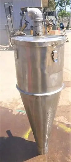 Separator, Cyclone, 11" x 25", S/st, Air, 14" Cone #S743846