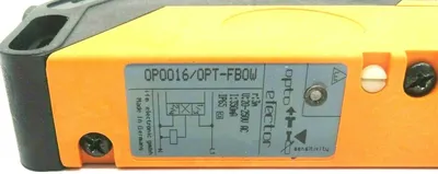 NEW EFECTOR OPT-FBOW/3M-OP0016 PHOTOELECTRIC SENSOR OPTFBOW3MOP0016