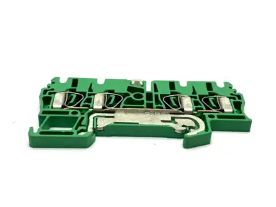 ZPE 2.5/4AN | Weidmüller  PE Terminal Tension-Clamp Connection 1608660000 LOT OF 5 - Used