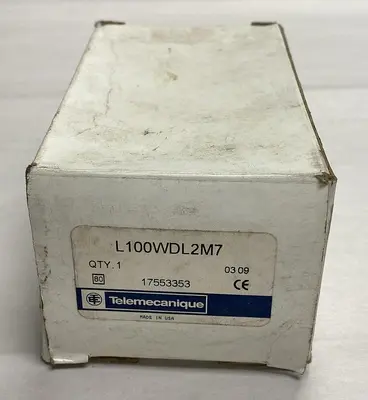 New | in-Stock TELEMECANIQUE L100WDL2M7 Miscellaneous Equipment (Electrical & Power) | Surplus Asset Holdings #1188222