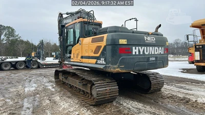 Used 2024 HYUNDAI HX220AL Crawler Excavators South Carolina US | National Equipment Dealers #1422367