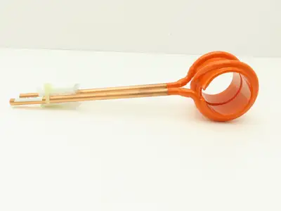 Thermatool TT3-2.250 Induction Cooling Coil Band 2-1/4"ID Double Turn 3/8" Tube