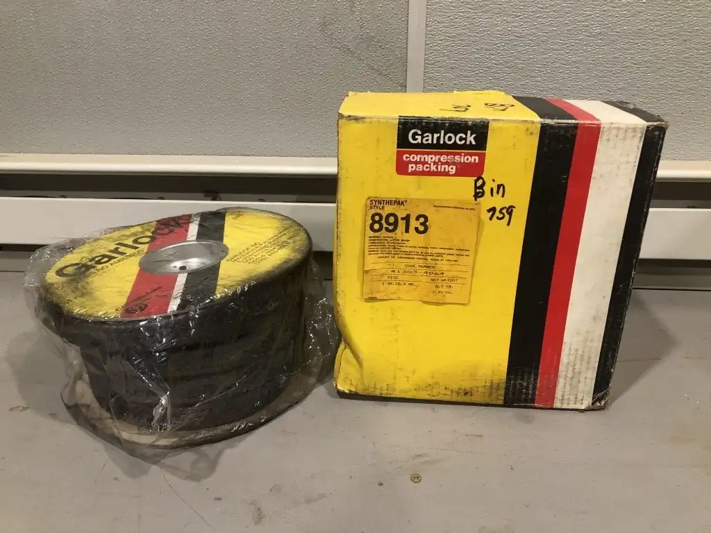 Garlock SYNTHEPAK 8913 Synthetic Lattice Braid 1″ Compression Packing 10ft -NIB