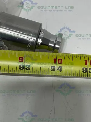 NEW SAINT GOBAIN 94" SILICONE HOSE W/ 3/4" SANITARY FITTING 150 PSI @ 20°C