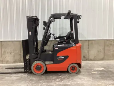 Used 2019 LINDE E25C 4-Wheel Sit down Electric Counterbalance Forklifts Pennsylvania US | National Lift Equipment #1382181