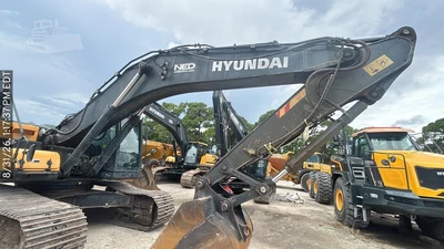 Used 2024 HYUNDAI HX350AL Crawler Excavators Florida US | National Equipment Dealers #1422235