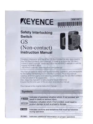 New | in-Stock KEYENCE GS-11PC Automation Control (HMI) California US | Heavy Wall Consulting #1310653