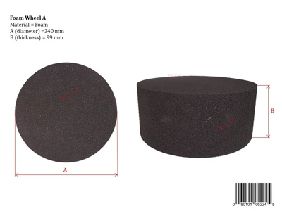 Foam Wheel for Label Machines