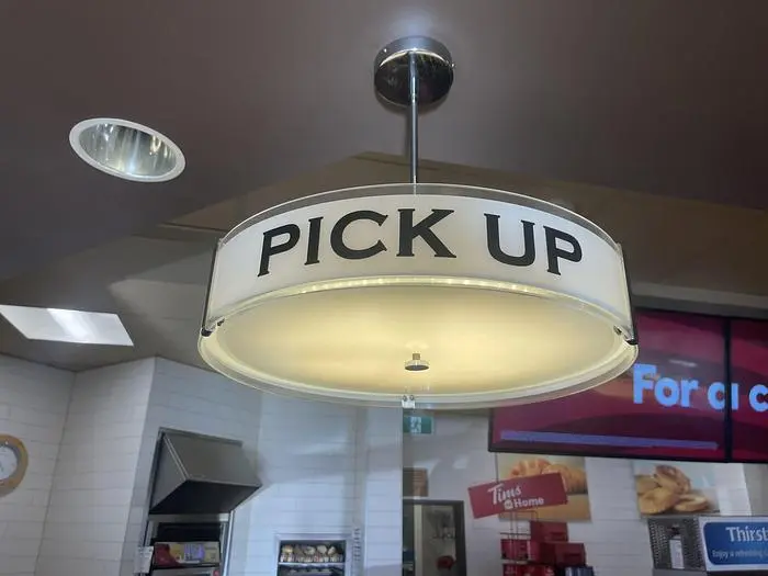 Pickup Sign 20" Diameter