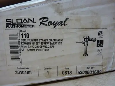 NEW SLOAN FLUID ACCESSORIES 110