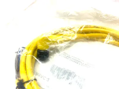 NEW ALLEN-BRADLEY SER. B SINGLE ENDED DC MICRO CORDSET RT ANGLE 5-PIN