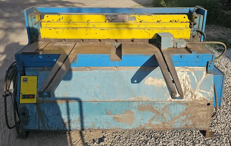 Used 1978 ROPER WHITNEY 5212 Power Squaring Shears (Gauge) Wisconsin US | Lemke Machinery Sales #493644