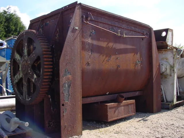 3600L M/S C/Norris U-Trough Mixer