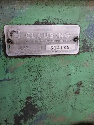 USED CLAUSING 1666