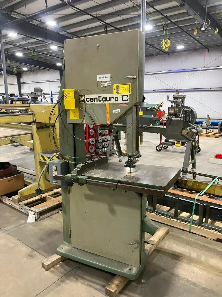 Used _UNKNOWN_ _UNKNOWN_ Woodworking Vertical Band Saws Minnesota US | Myron Bowling Auctioneers Inc #1541779