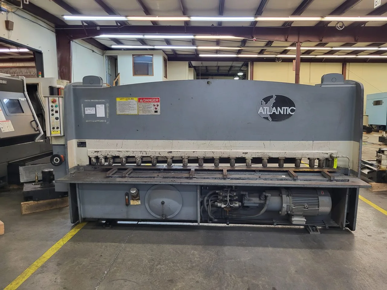 Used 1900 ATLANTIC HDE 10 1/4 Power Squaring Shears (Inch) Illinois US | Revelation Machinery #1547058