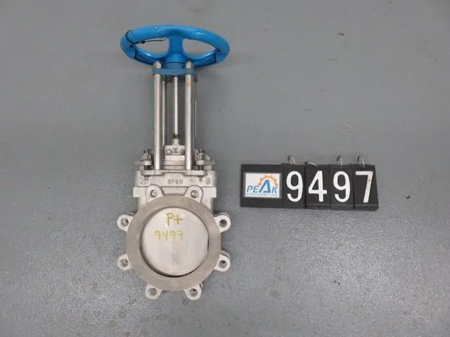 TL 6"-150 Knife Gate Valve, Hand wheel operated