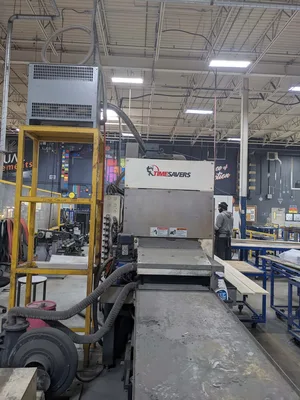 TIMESAVERS, ABRASIVE BELT  DEBURRING/ FINISHING MACHINE