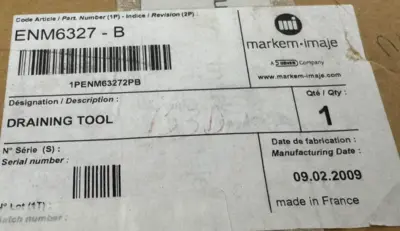 NEW MARKEM-IMAJE ENM6327