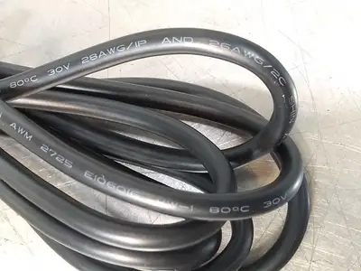 Cable 28AWG/1P USB B to USB A 30V 6ft Loc5D11