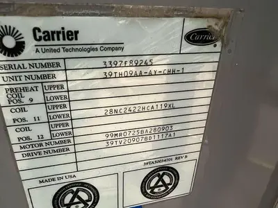 USED CARRIER 39TH09AA-AY-CHH-1