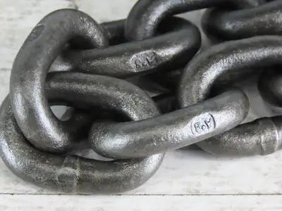 ACCO 77C3054 Double Basket Continuous Chain Sling 3/8" X 4'5" 17100Lb at 60°