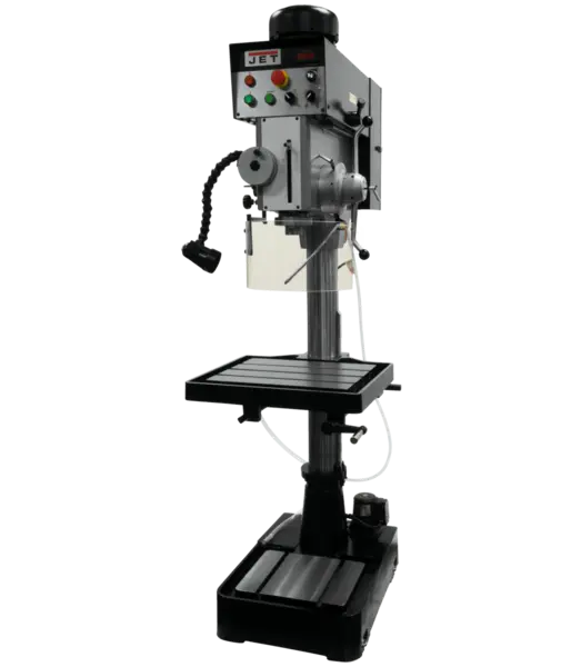New | in-Stock JET JDP20EVST-230-PDF Heavy Duty & Sensitive Single Spindle Drills Illinois US | Olympus Machinery Group #1351314
