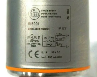 USED EFECTOR SID10ABBFNKG /US FLOW METER SI5001 SID10ABBFNKGUS
