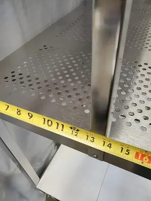 Stainless Steel Retractable Prep Station