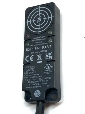 USED PEPPERL+FUCHS HF RFID READ/WRITE HEAD IO-LINK 13.56 MHZ IP67