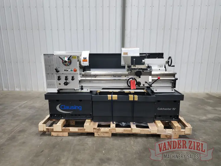 New | in-Stock CLAUSING 8043SS Engine Lathes Michigan US | Vander Ziel Machinery Sales #482209