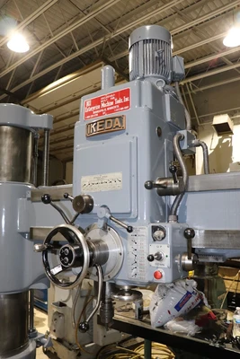 Ikeda RM-1175 Radial Drill - 
				4' x 12"