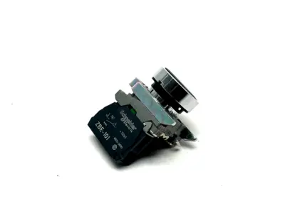 ZB4-BA2 | Schneider Electric  Non-Illuminated Black Pushbutton ZBE-101 - Used