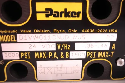 NEW PARKER D1VW011CNJDLMJ5 HYDRAULIC VALVE