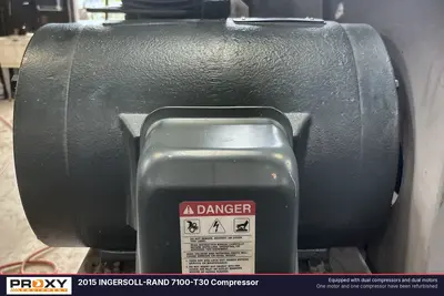 Used 2015 INGERSOLL-RAND 7100-T30 COMPRESSOR Lubricated Reciprocating Air Compressors Louisiana US | Proxy Equipment #1385185