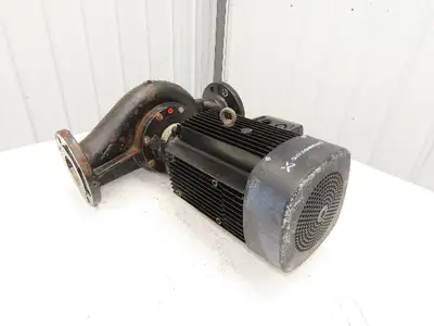 Grundfos LP 80-125/114 A-F-A-AUUE 3" In-Line Circulator Pump 250gpm 4kw 460V 3PH