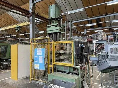 USED HL 200 TON 4 COLUMN PRESS