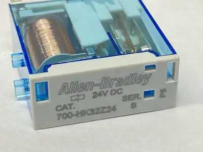 NEW ALLEN-BRADLEY SER B GP SLIM LINE RELAY 8A 24VDC 158737