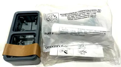 NEW INTERNATIONAL CONFIGURATIONS 70225-10HG GFCI OUTLET 7022510HG