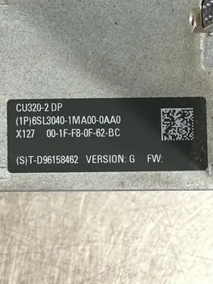 Siemens 6SL3040-1MA00-0AA0 CU320-2 DP 24 V DC 6.5 A Control Module (8.4.7)