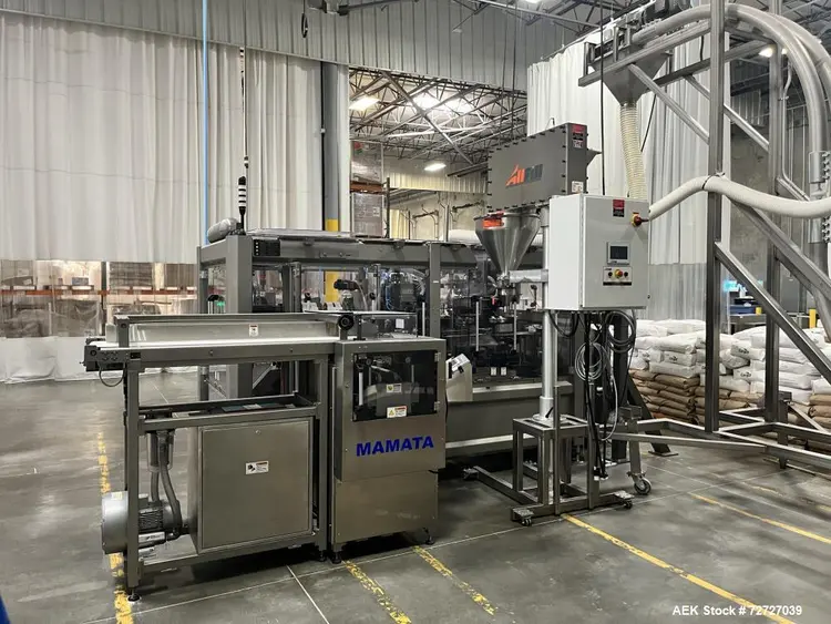 Used MAMATA PFS-250 Form & Fill Horizontal - Pre Made Bags Illinois US | Aaron Equipment #86689