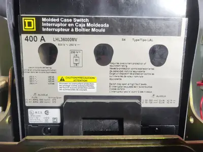 USED SQUARE D MODEL 6