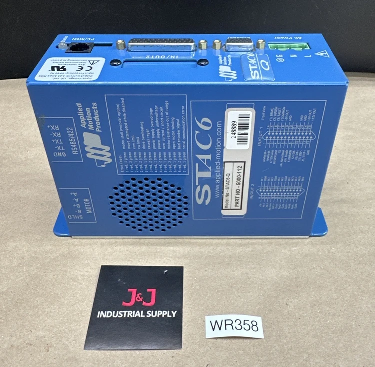 Used Applied Motion Products 5000-112 Motor Controllers Indiana US | J&J Industrial Supply #495852